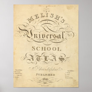 universalen skolar kartboken poster