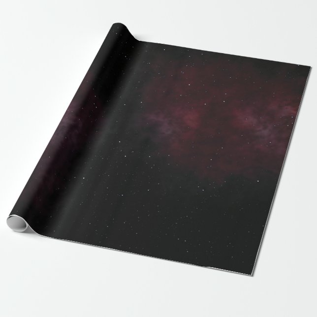 Universalgalaxi i bakgrunden presentpapper (Utrullad)