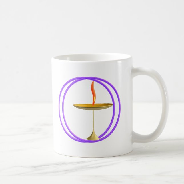universalist bägare för unitarian kaffemugg (Höger)
