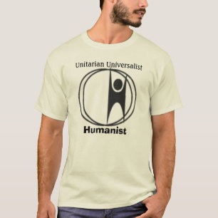 Universalist Humanist för Unitarian, T-tröja T Shirt
