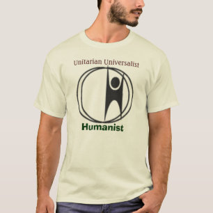Universalist Humanist för Unitarian, T-tröja Tee Shirt