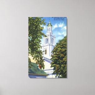 Universalist kyrka canvastryck