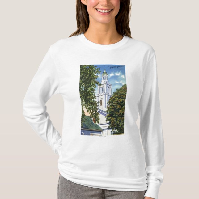 Universalist kyrka t-shirt (Framsida)