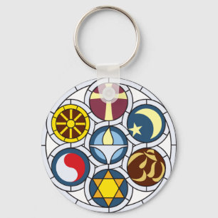 Universalist Merchandise för Unitarian Nyckelring