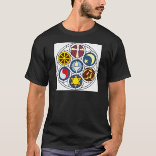 Universalist Merchandise för Unitarian T-shirt