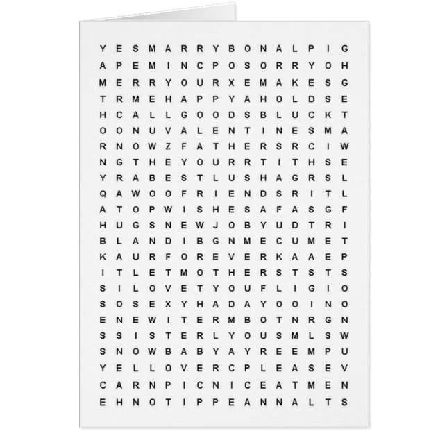 Universalkort för Hälsning Hälsningskort (Framsidan)