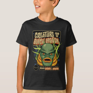 Universalmonstren skapar Retro Halloween-mask T Shirt