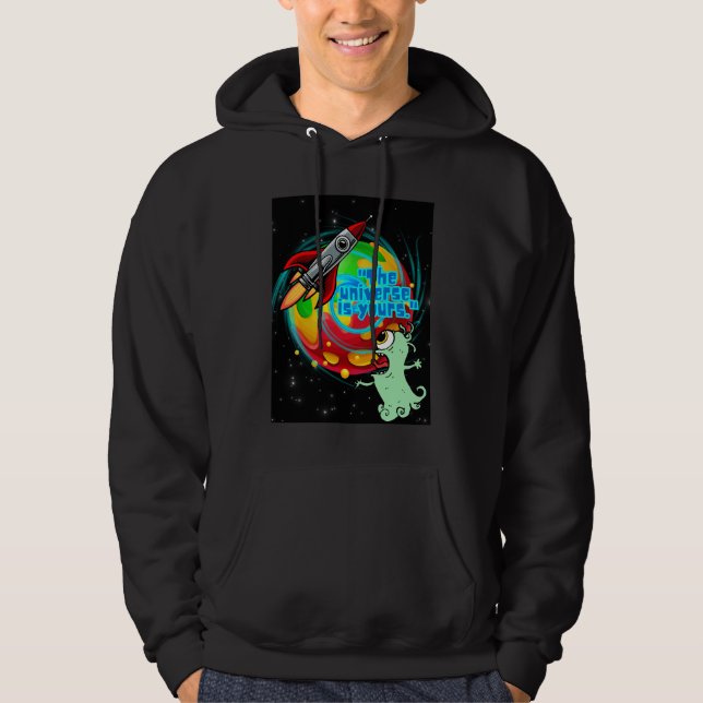 UNIVERSE ÄR DIG HOODIE (Framsida)