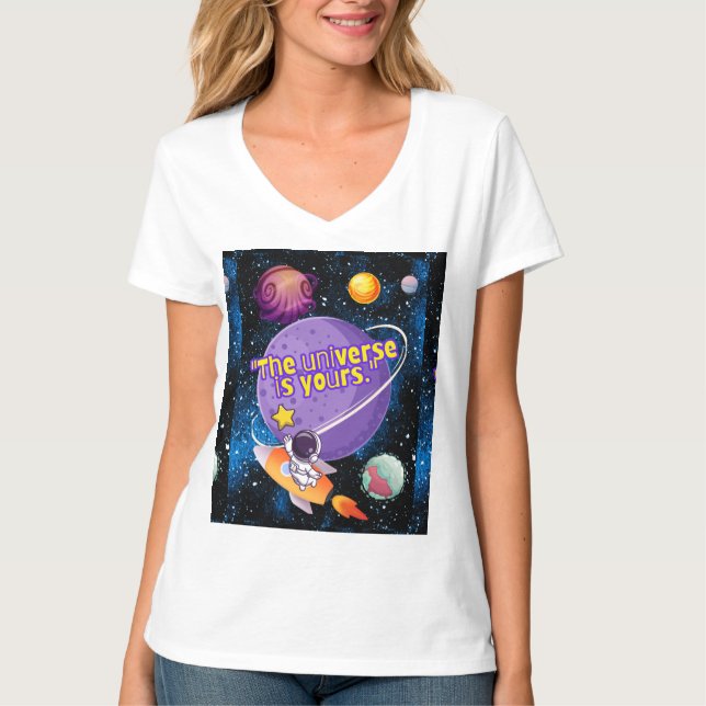 UNIVERSE ÄR DIG T SHIRT (Framsida)