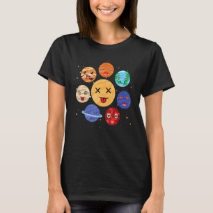 Universe astronomiutrymmesresor Galaxy Cute Planet T Shirt