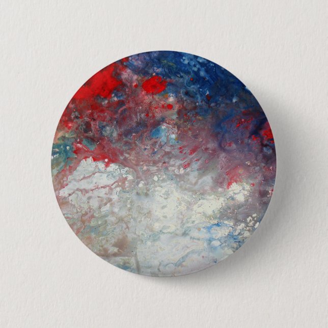 Universe - Galaxy - Cosmos - Mjölkaktig väg Knapp (Framsida)