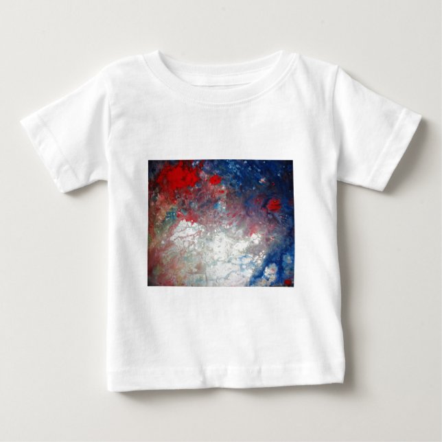 Universe - Galaxy - Cosmos - Mjölkaktig väg Tee Shirt (Framsida)