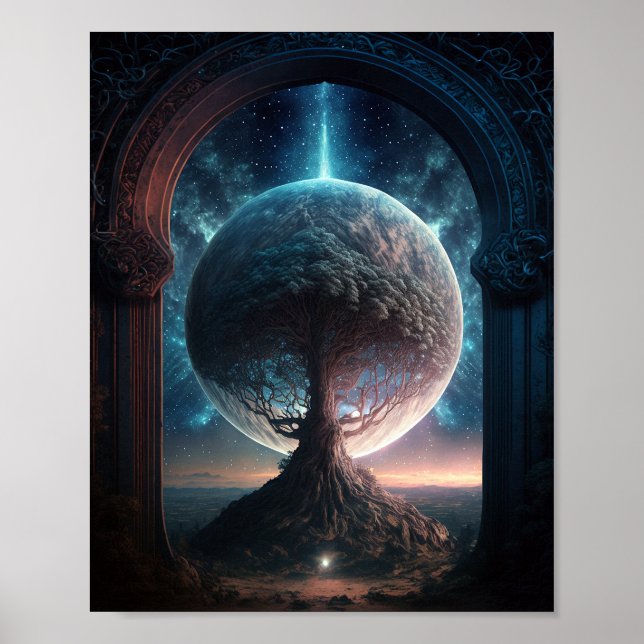 Universe konsomisk kontroversiell kontroversiell k poster (Framsidan)