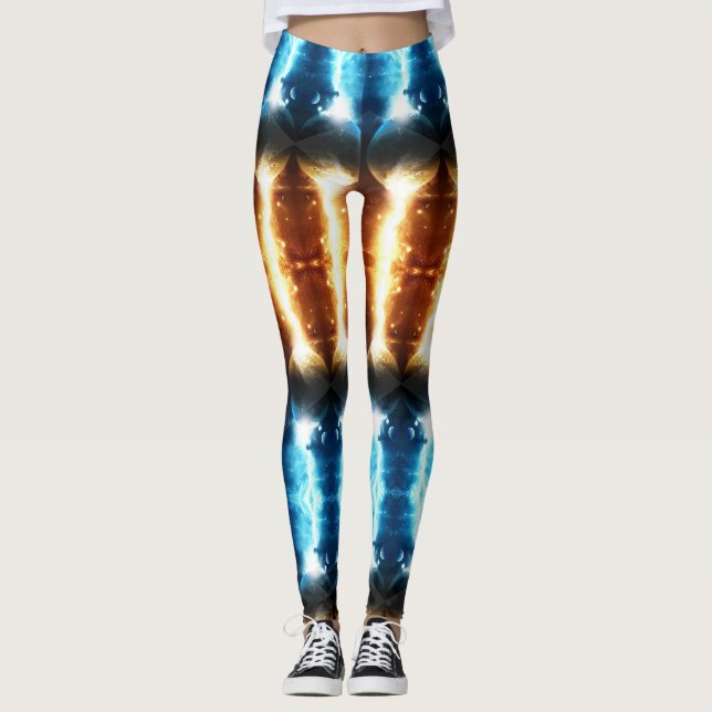 Universe Love - Power Yoga Leggings (Framsida)