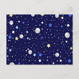 Universe mönster vykort