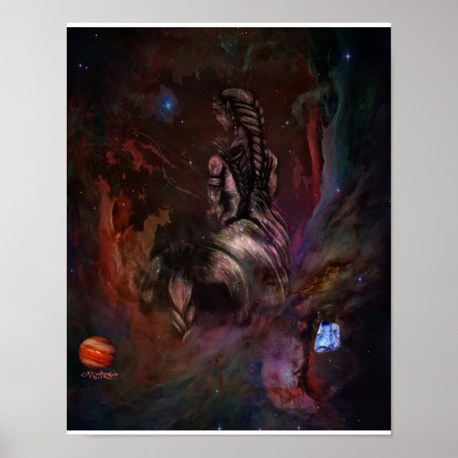 Universe of Sagittarius Poster (Framsidan)