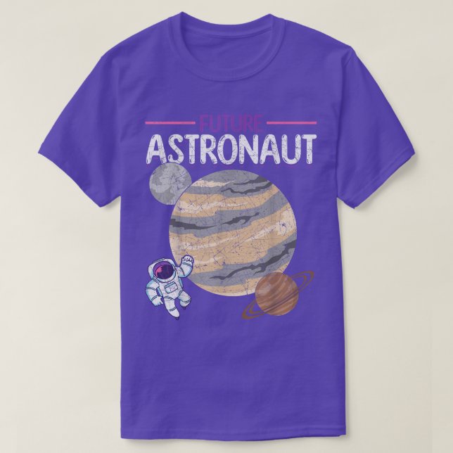 Universe Outer Space Science Planets Galaxy Future T Shirt (Design framsida)