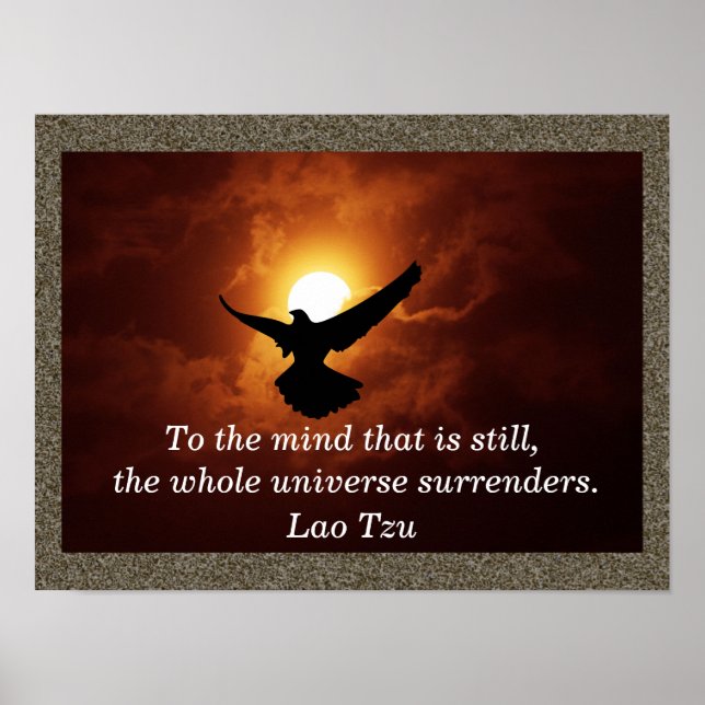 Universe överlämnanden - konstutskrift poster (Framsidan)