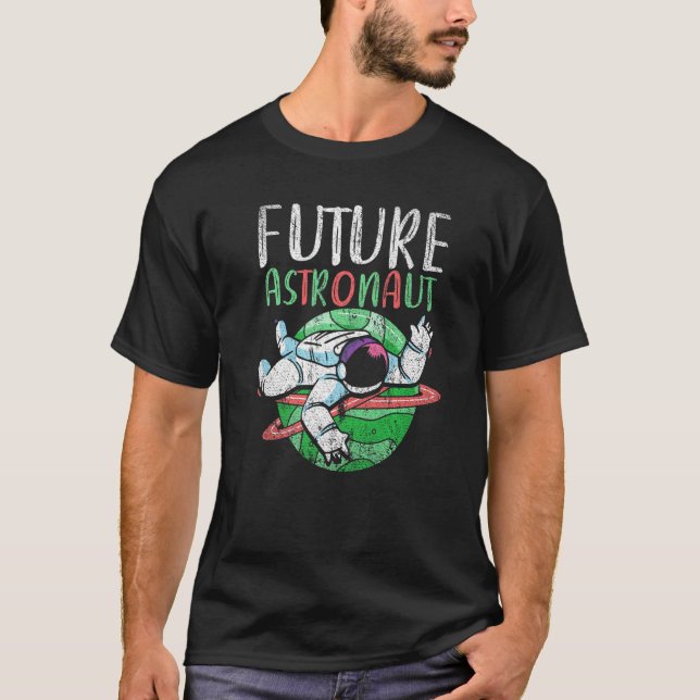 Universe Planet Rymden Science Galaxy Future T Shirt (Framsida)