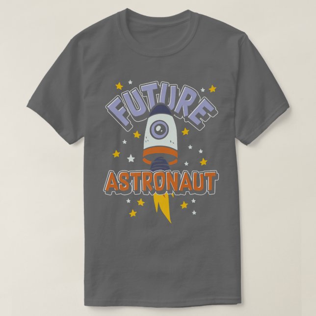 Universe Rymden Science Rocket Future Astrona T Shirt (Design framsida)