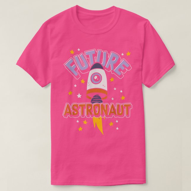 Universe Rymden Science Rocket Future Astrona T Shirt (Design framsida)