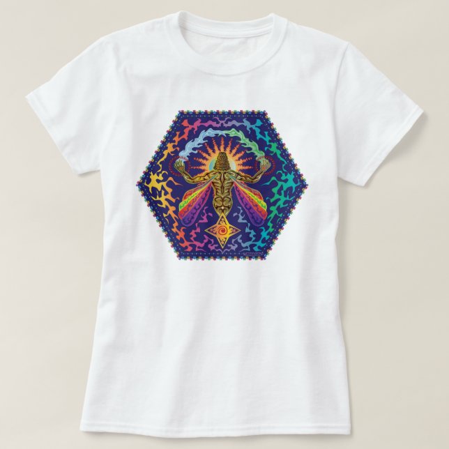 Universell ängel t-shirt (Design framsida)