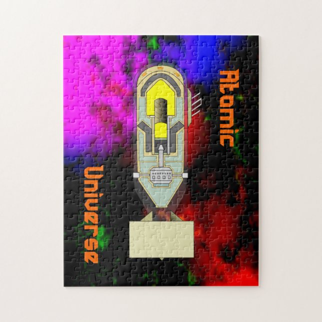 Universell atlantisk pussel (Vertikal)