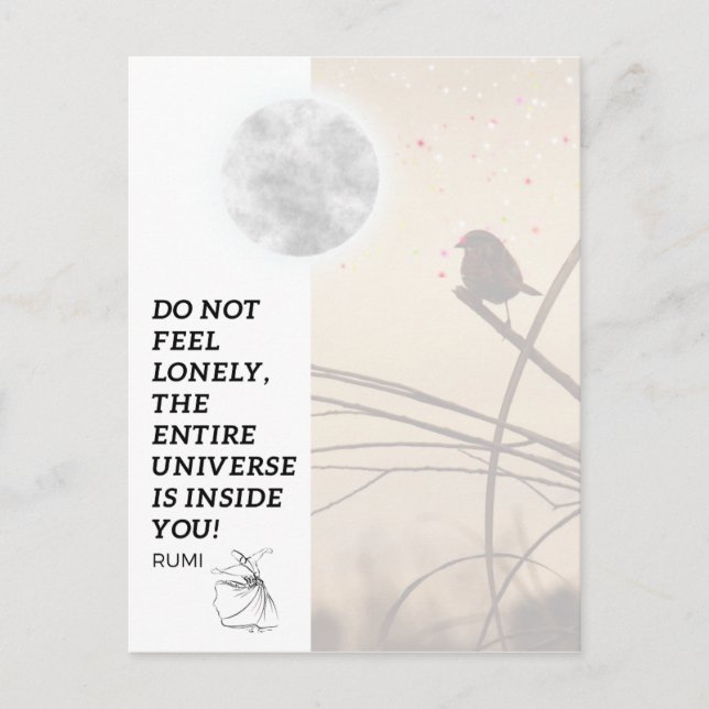 Universell inom dig vykort (Framsida)