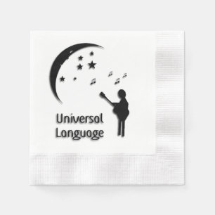 Universell Language Music Design Pappersservett