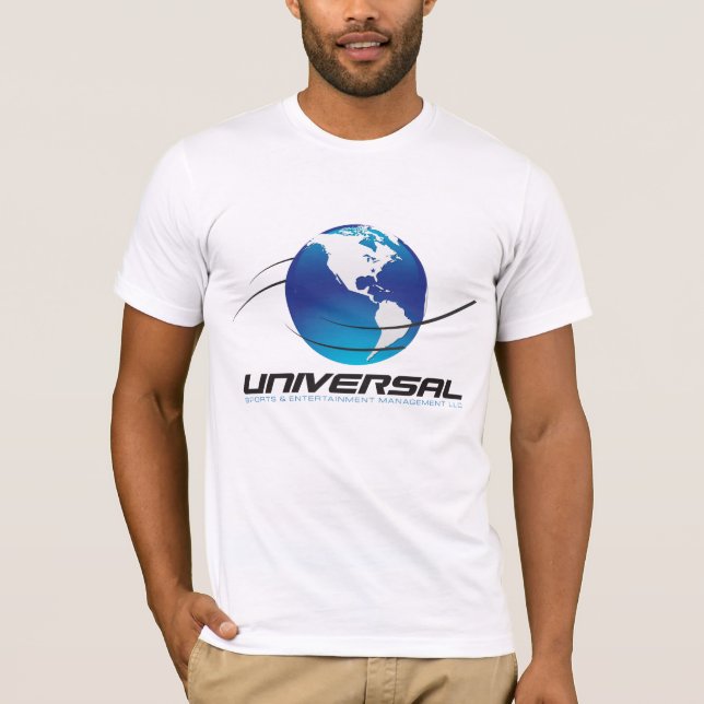 Universell logotypT-tröja - vit T-shirt (Framsida)
