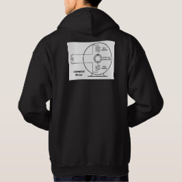 Universell Motordiagram på PULLOVER-HUUVA Hoodie