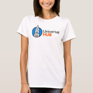 Universell navlogotypskjorta t shirt