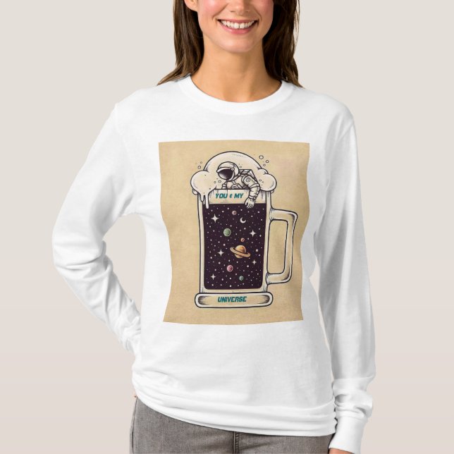Universell och du bäst t shirt (Framsida)