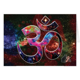 Universell OM-Chi Hälsningskort