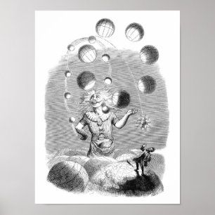 Universell/planetär juggler poster