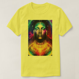 Universell rymdgudinna t shirt
