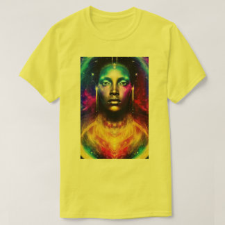 Universell rymdgudinna t shirt