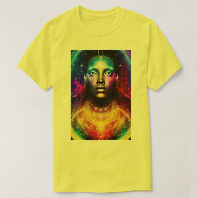 Universell rymdgudinna t shirt (Design framsida)