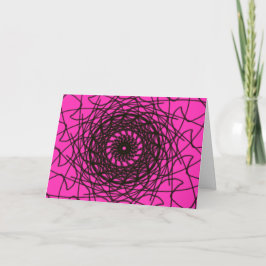 universell spiral *hälsningskort* kort