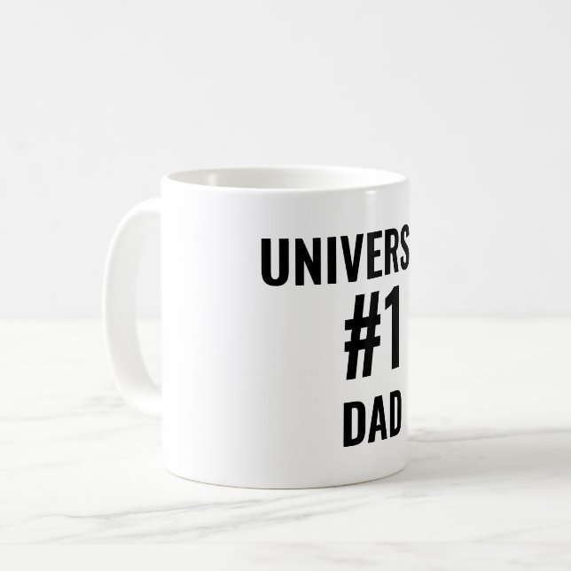 Universell's #1 Pappa Kaffemugg (Framsida vänster)