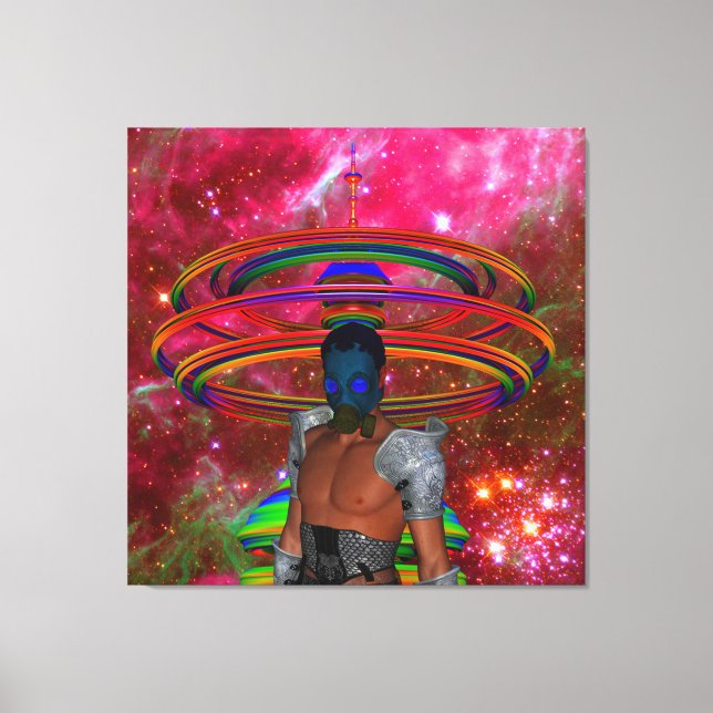 Universellt meddelande canvastryck (Framsida)