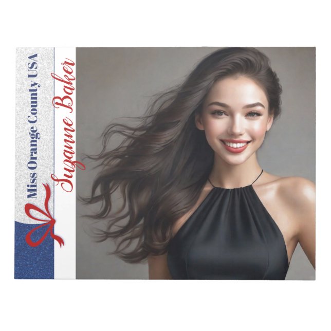 Universellt Royal - Autografiska sidor i Skönhetst Anteckningsblock (Framsida)