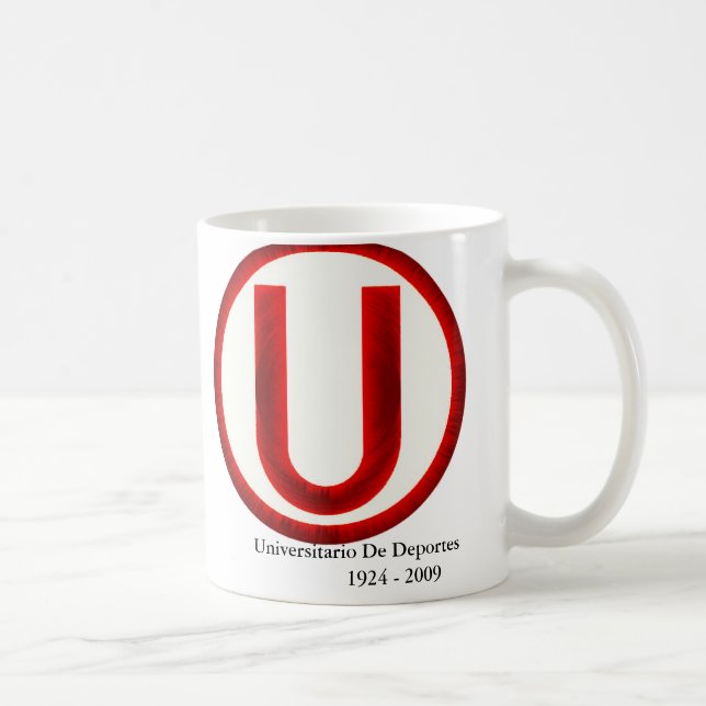 Universitario De Deportes Råna Kaffemugg (Höger)