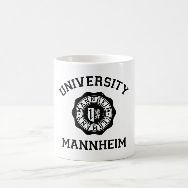 Universität Mannheim/Mannheim Universiteten Kaffemugg (Center)