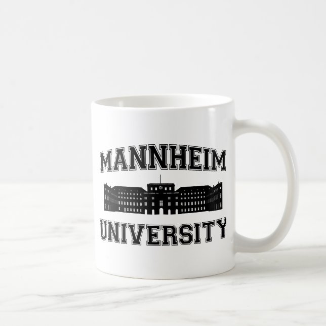 Universität Mannheim / Mannheim Universiteten Kaffemugg (Höger)