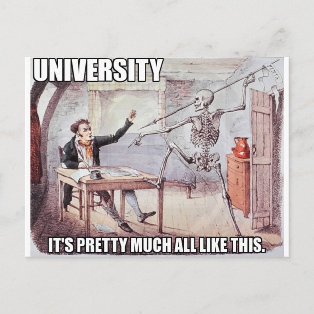 Universitet Vykort (Framsida)