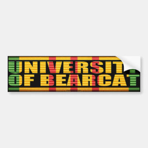 Universiteten av Bearcatklistermärken Bildekal