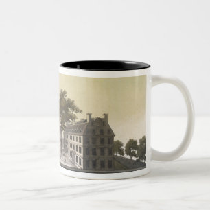 Universiteten av Cambridge, Massachusetts, från Två-Tonad Mugg