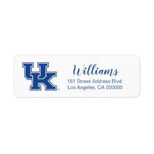 Universiteten av den Kentucky helgdag Returadress Etikett