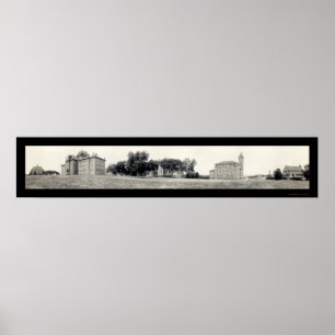 Universiteten av det Kansas fotoet 1913 Poster